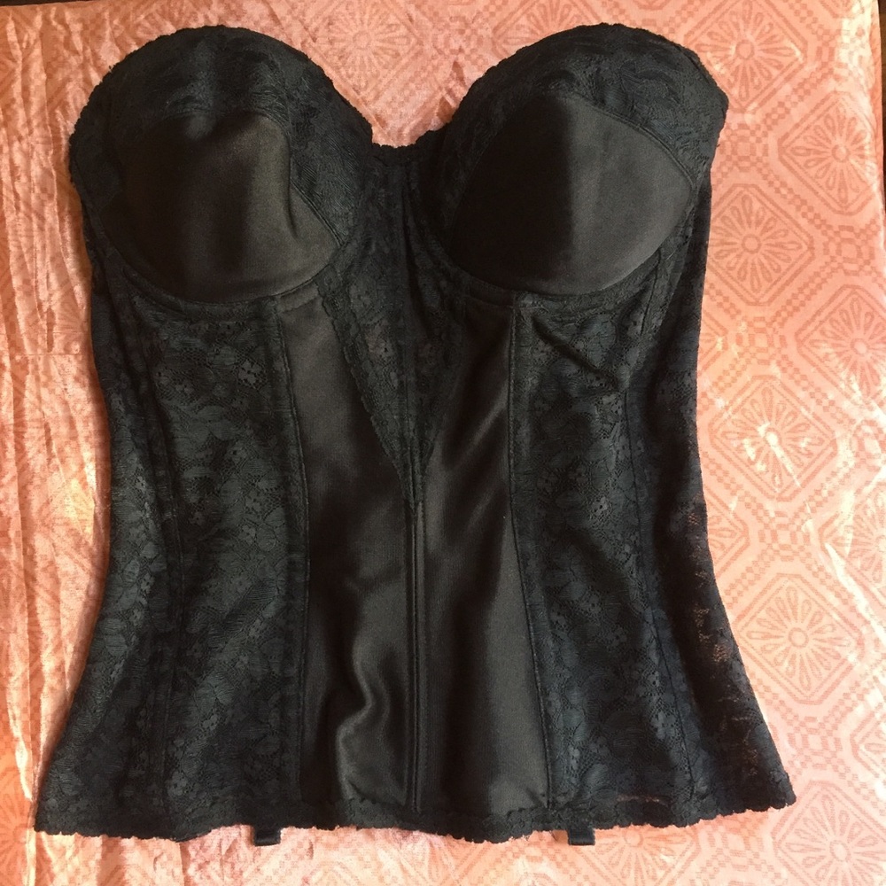 Vintage USA Union Made Bustier / Corset Top